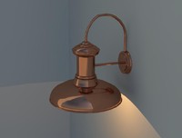 Copper Lamp