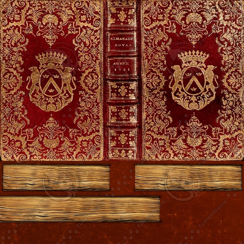 Texture PNG book old books