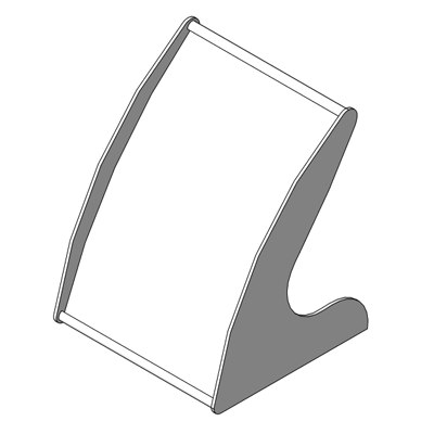Building Revit Family sign table stand