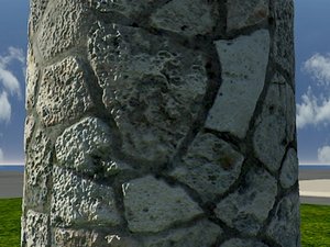 Stone_AR1 - High quality stone material - Mental Ray shader.