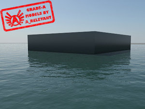 Water_Non-transparent_1 - Water Material - Procedural - 3ds max 2010 Mental Ray shader