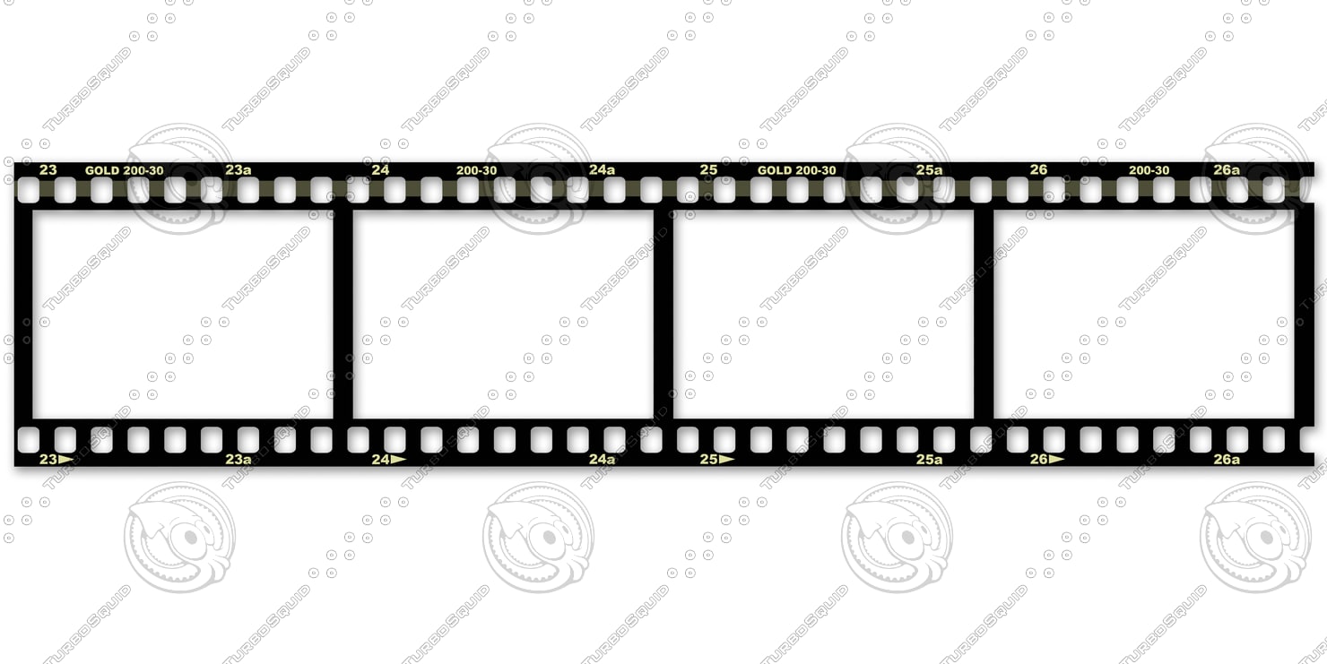 Stock Other film white background