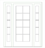 Single-Glass with 2 Sidelights.rfa