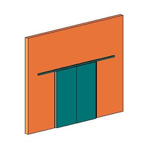 gx_DR_Sliding 2 Panel Flush Face Mtd