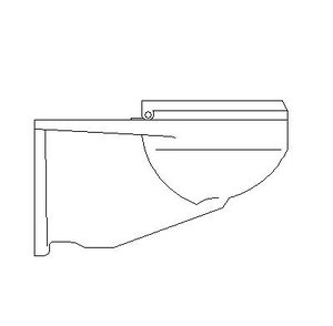 gx_PLBG Toilet Wallhung Flush Side