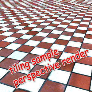 Tile floor
