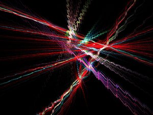 3D rendered Fractal for background.