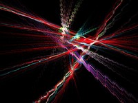 3D rendered Fractal for background.