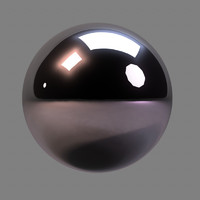 chrome metal maya material