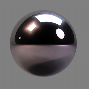 chrome metal maya material