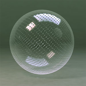 Maya Material Glass Textured 7
