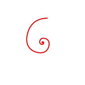 Golden Ratio Spiral