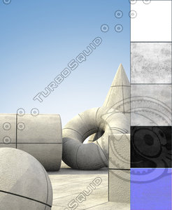 Sidewalk Concrete Square