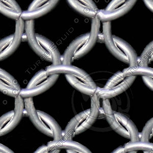 Tile Open Real Medevial Chain Mail Alpha & Color