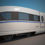 3ds chinese crh-3 high-speed train