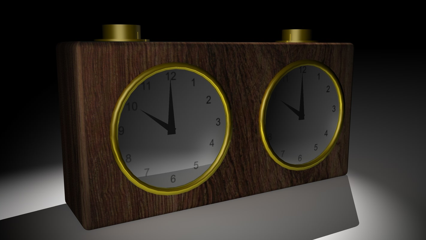 Materials clock chess