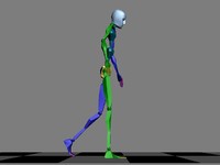 Motion Character Studio Biped dance loop tapdance