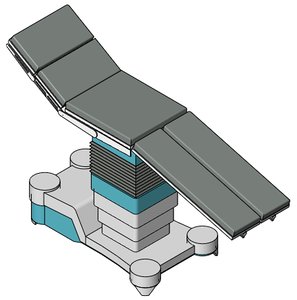 Operating Table with Pedestal
