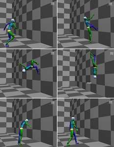 Parkour Wall-Flip Flared