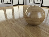 WoodFloor_1 - Wood Floor - 3DS Max 2010 - Mental Ray Shader
