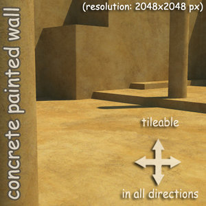 concrete painted wall