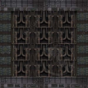 Gothic tech hallway : pipes
