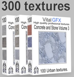 Concrete & Stone Mega pack