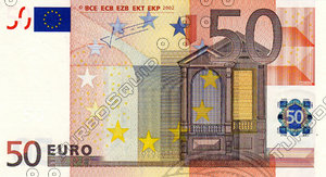 50 fifty euro banknote high resolution texture