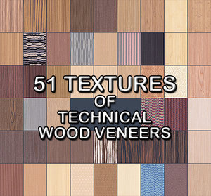 Collection of Technical Veneer Textures