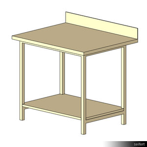 Commercial Work Table 01052se