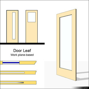 Door Leaf Infill 01074se
