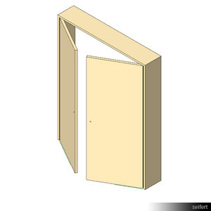 Door Swing Double 01076se