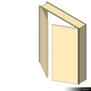 Door Swing Double 01080se