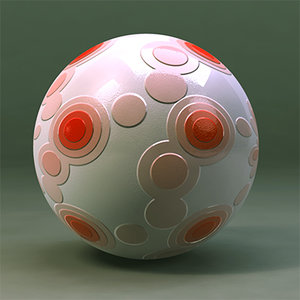 Maya Material Abstract Dots