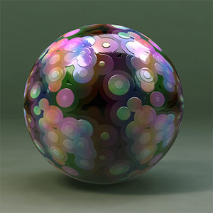 Maya Material Abstract Dots 4