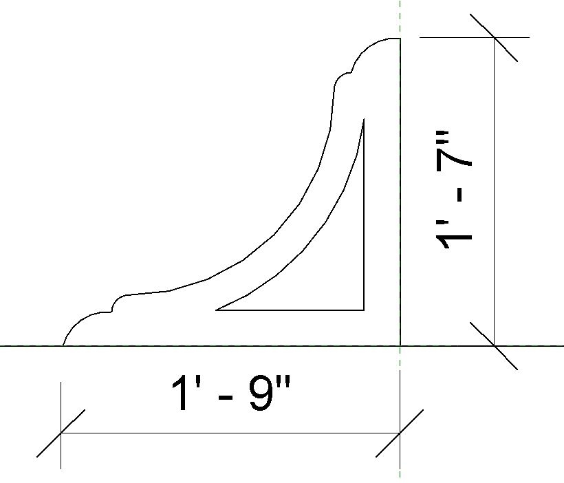 Building Revit Family bracket colonial corbel