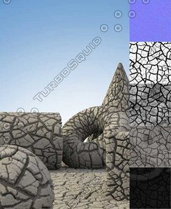 Dry Cracked Mud