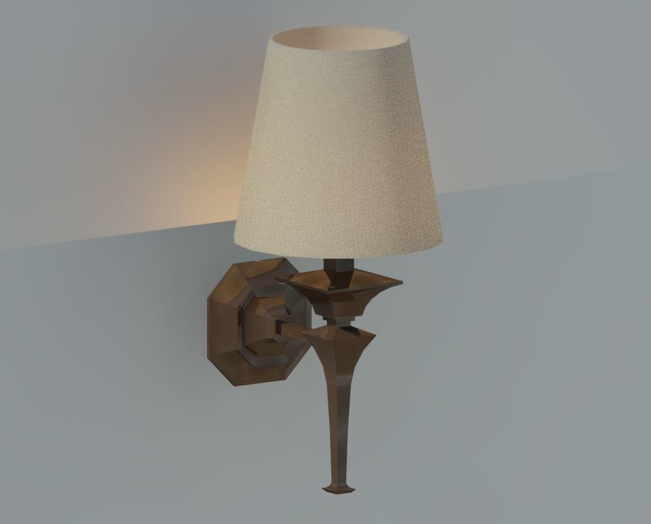 Building Revit Family Sconce wall light
