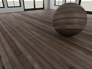 WoodFloor_2_DarkOld - Wood Floor - 3DS Max 2010 - Mental Ray Shader
