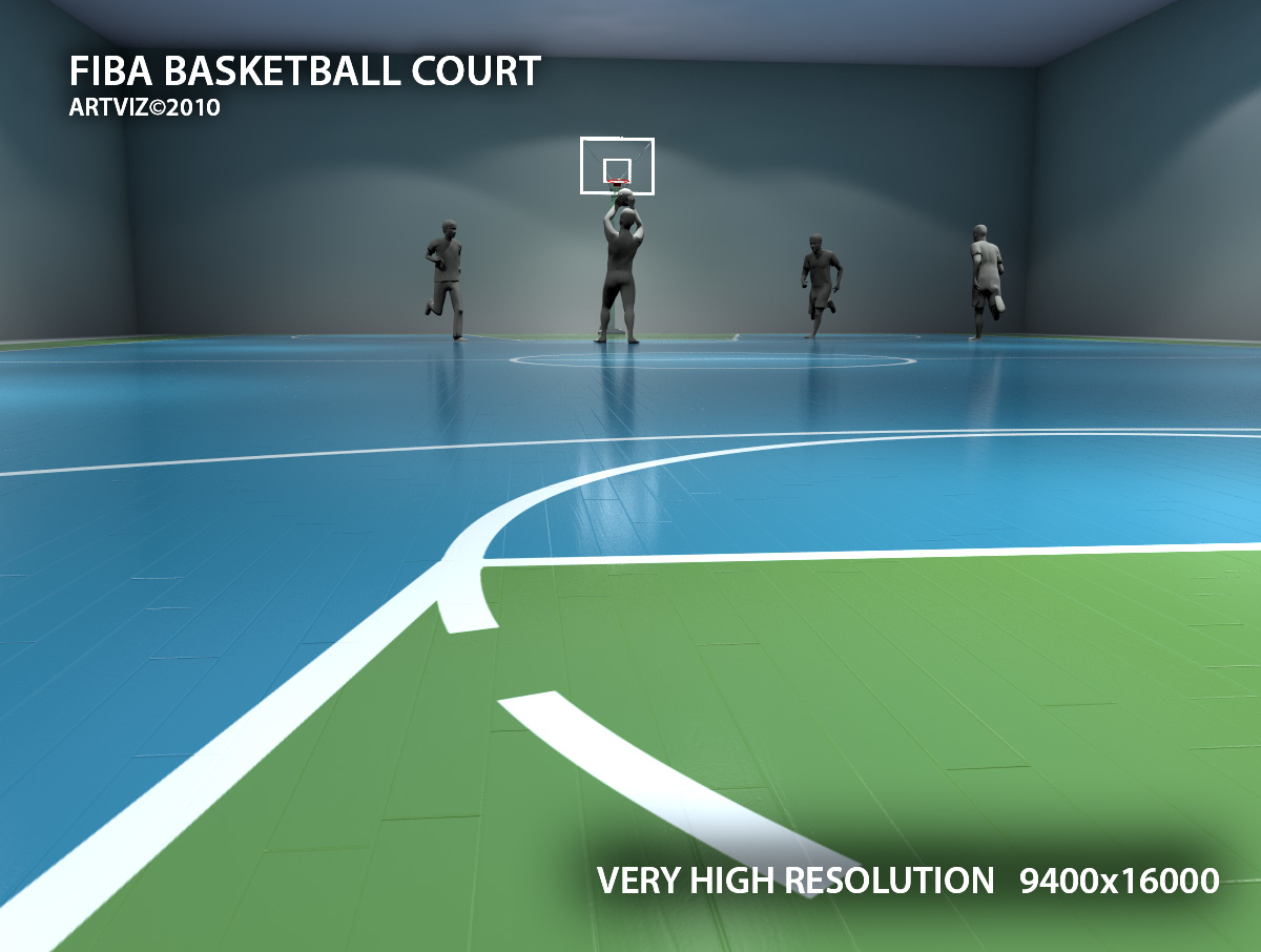 Texture basketball court texture