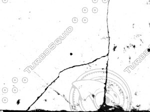 Stock Photo: alpha bump marble crack damage map