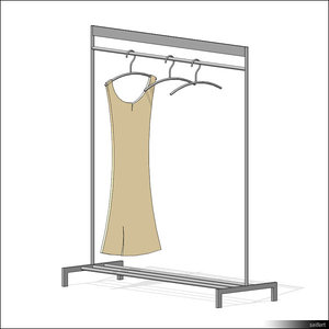Clothes Rack 00181se