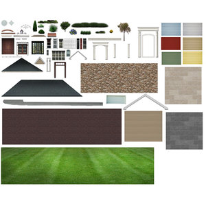 2D House Front Pack Large