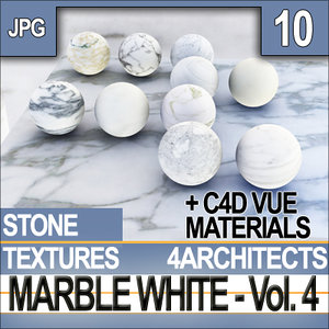 Marble White Vol. 4 - Textures & Materials