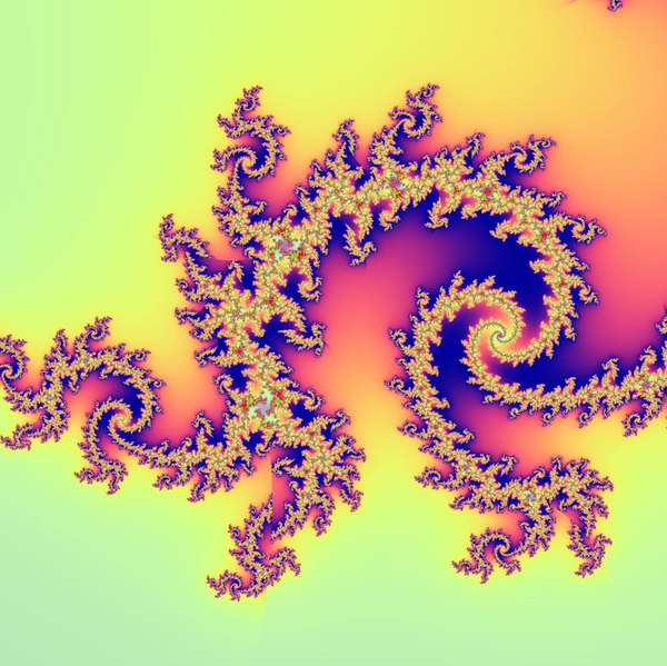 Texture JPEG crazy mandelbrot set