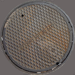Los Angeles manhole cover