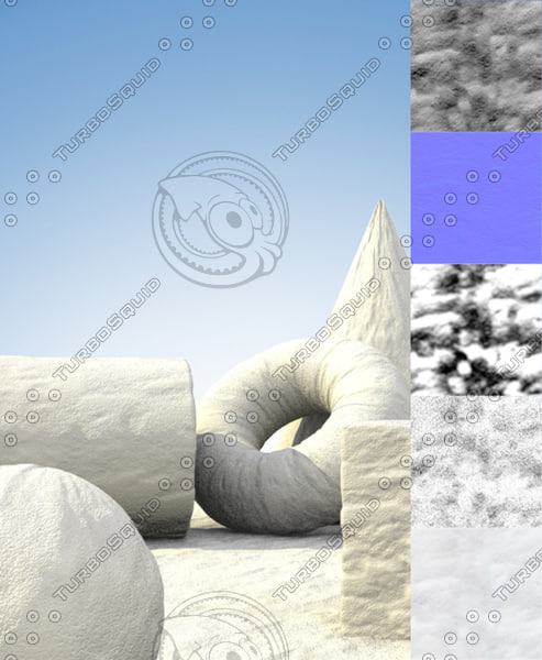 Texture snow house building