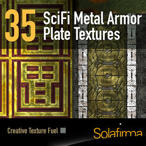 Metal Armour Plate SciFi