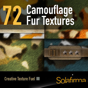 Military Camouflage Fur