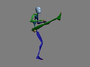 Dance MJ Loop 05 - Kick"nTurn